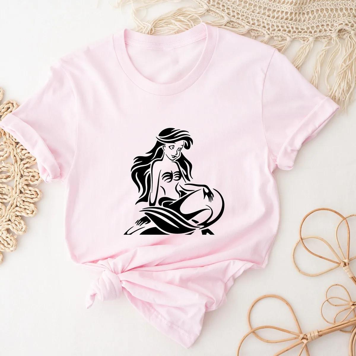 Disney Ariel Princess Shirt Disney Princess Tee 1 4