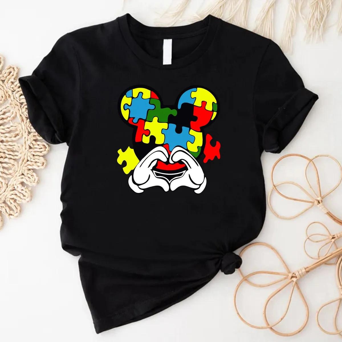 Disney Autism Awareness Shirt Mickey Autism Awareness 1 3