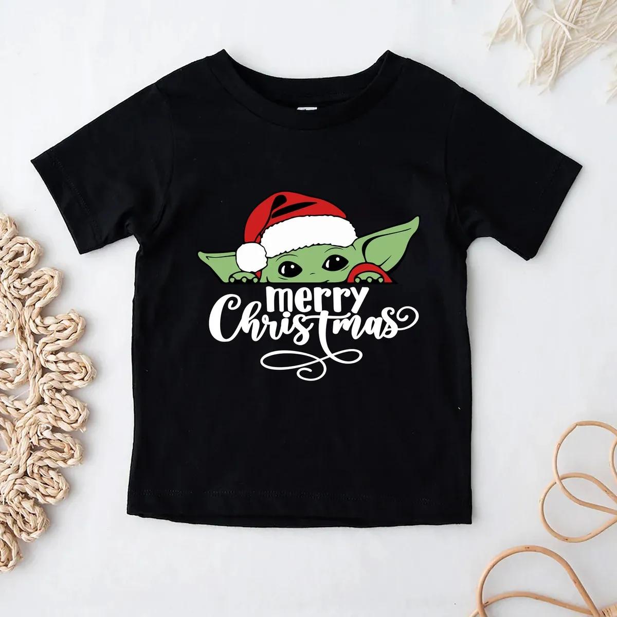 Disney Baby Yoda Christmas Shirt 1 1