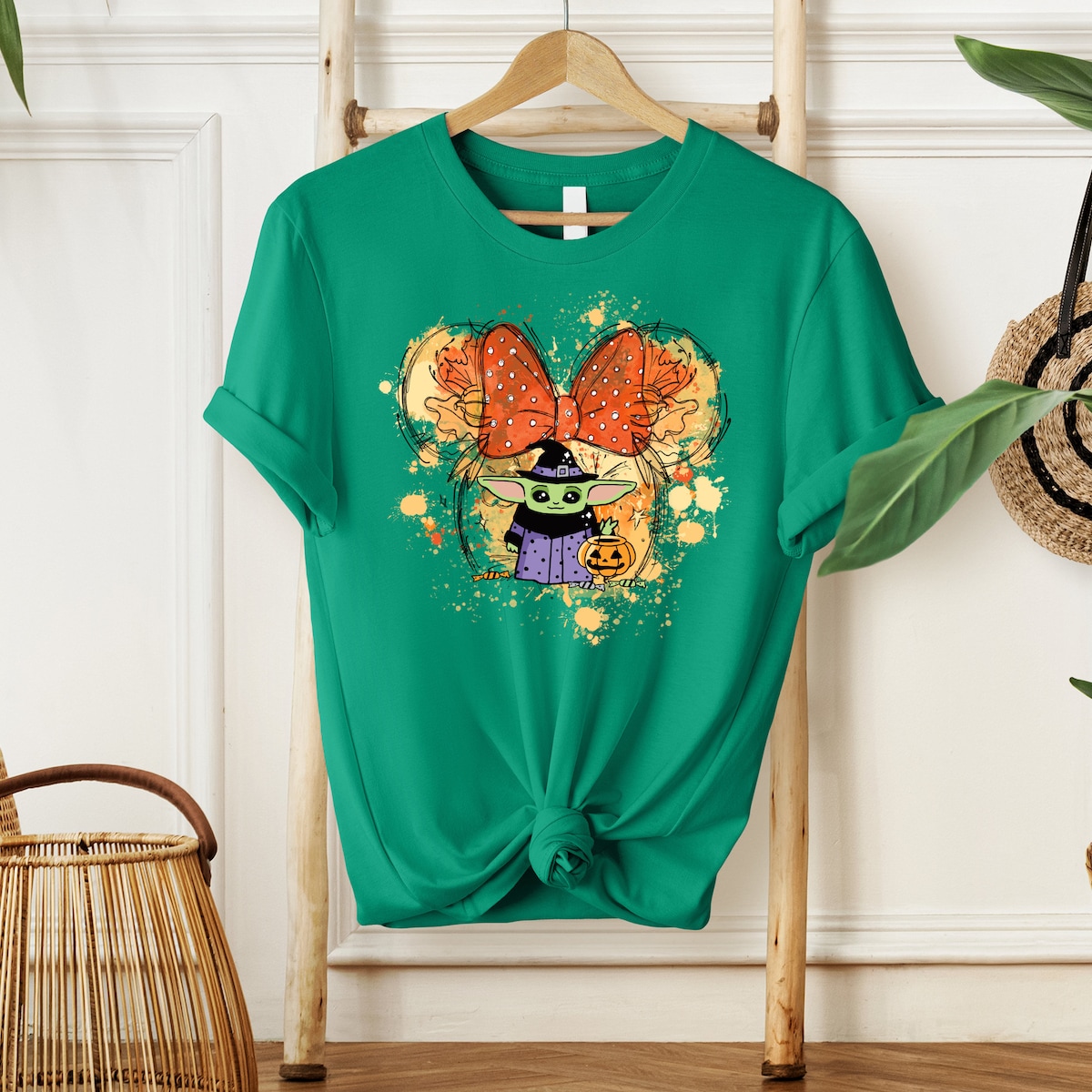 Disney Baby Yoda Halloween Shirt 2