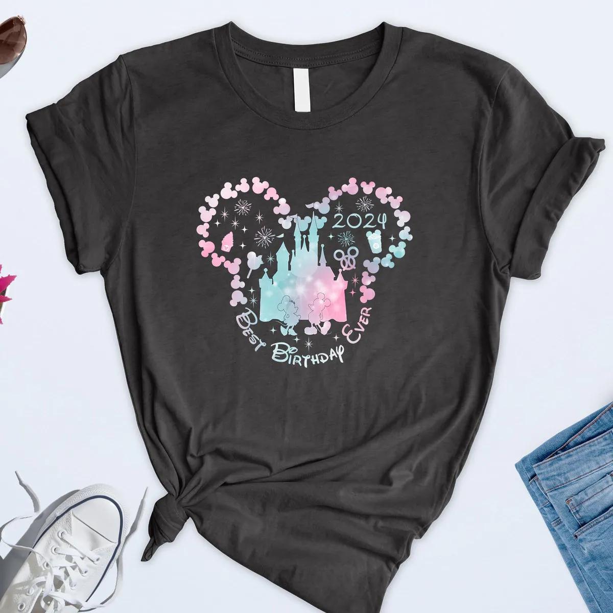 Disney Best Birthday Ever Shirt Disney Mickey Minnie Birthday Tee 2 3