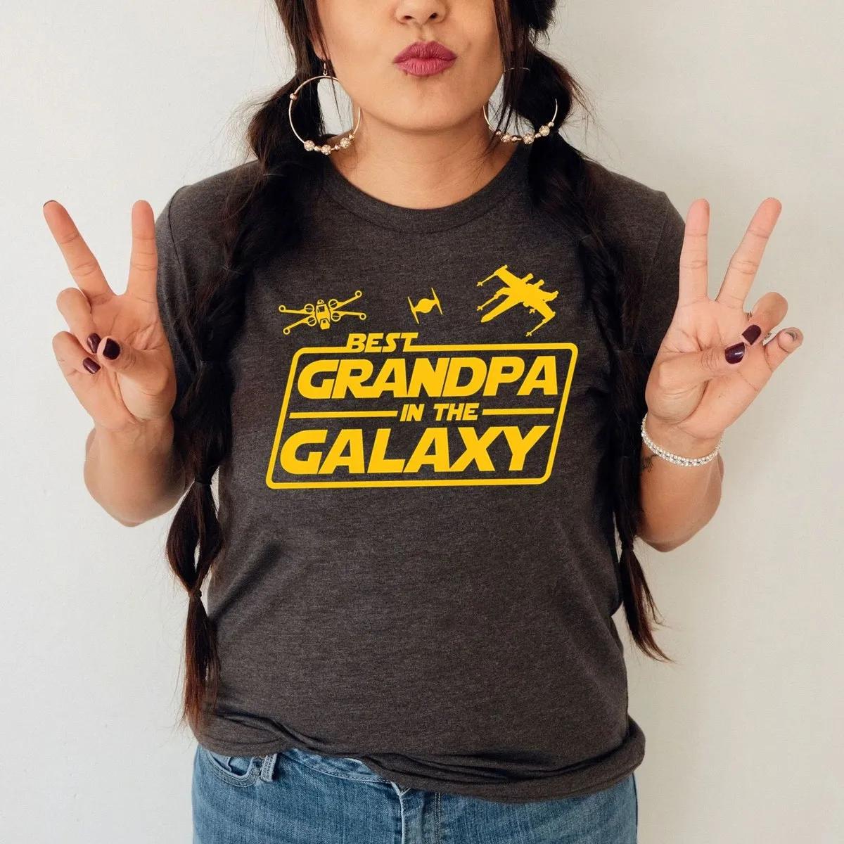 Disney Best Grandpa In The Galaxy Shirt 1