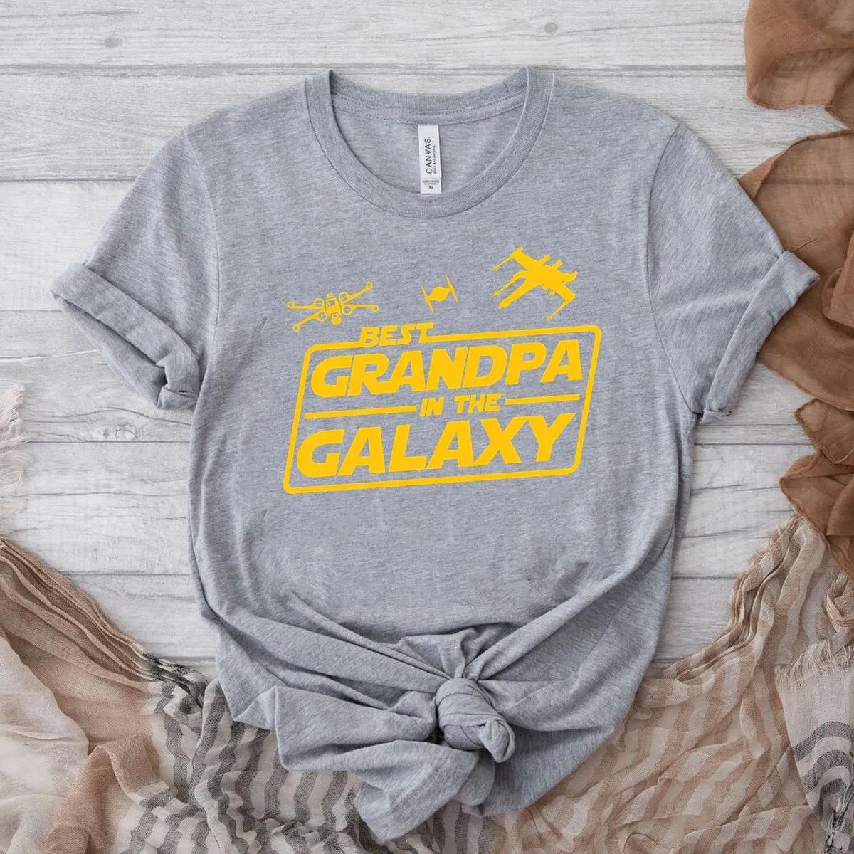 Disney Best Grandpa In The Galaxy Shirt 2