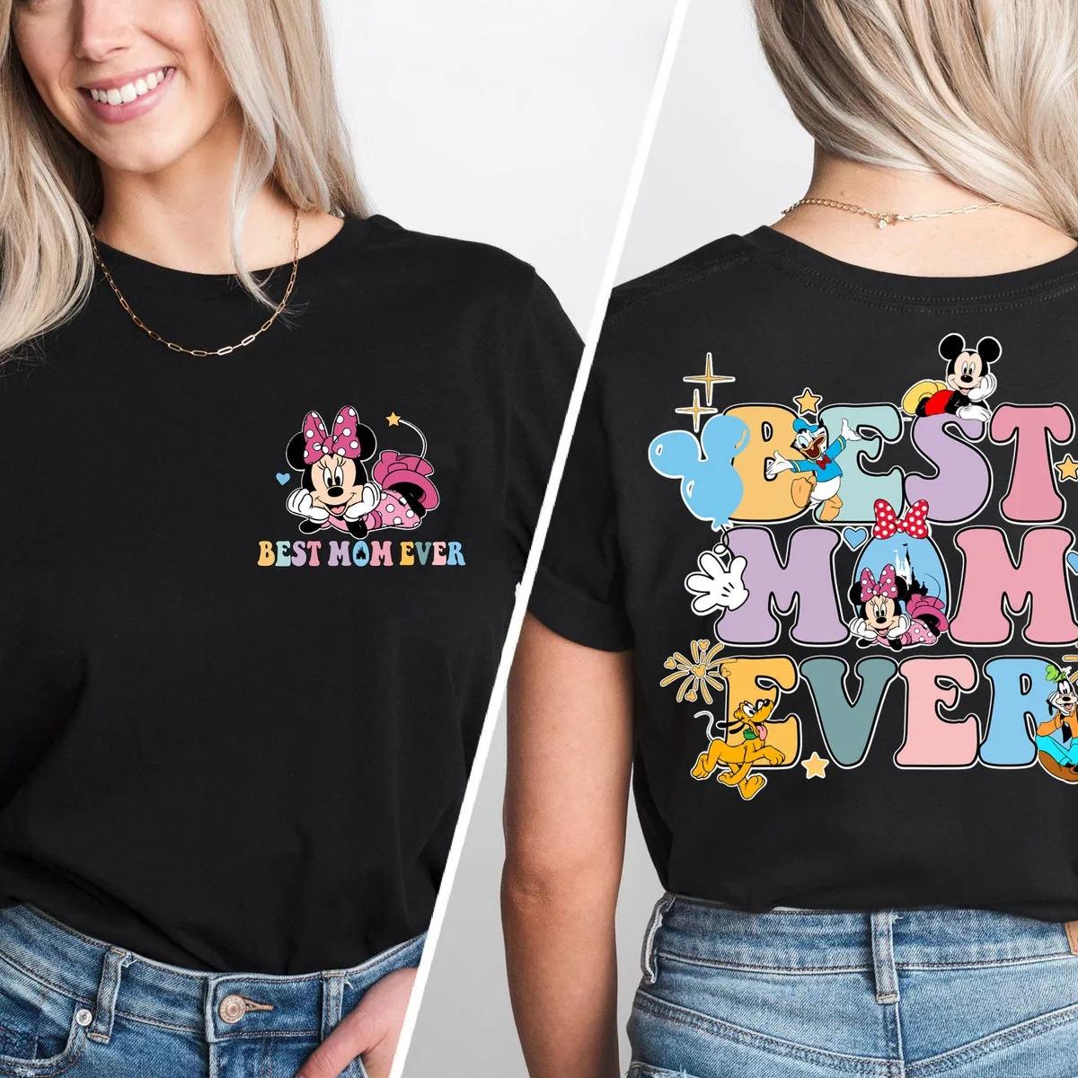 Disney Best Mom Ever Shirt Minnie Mouse Mom Tee 1 3