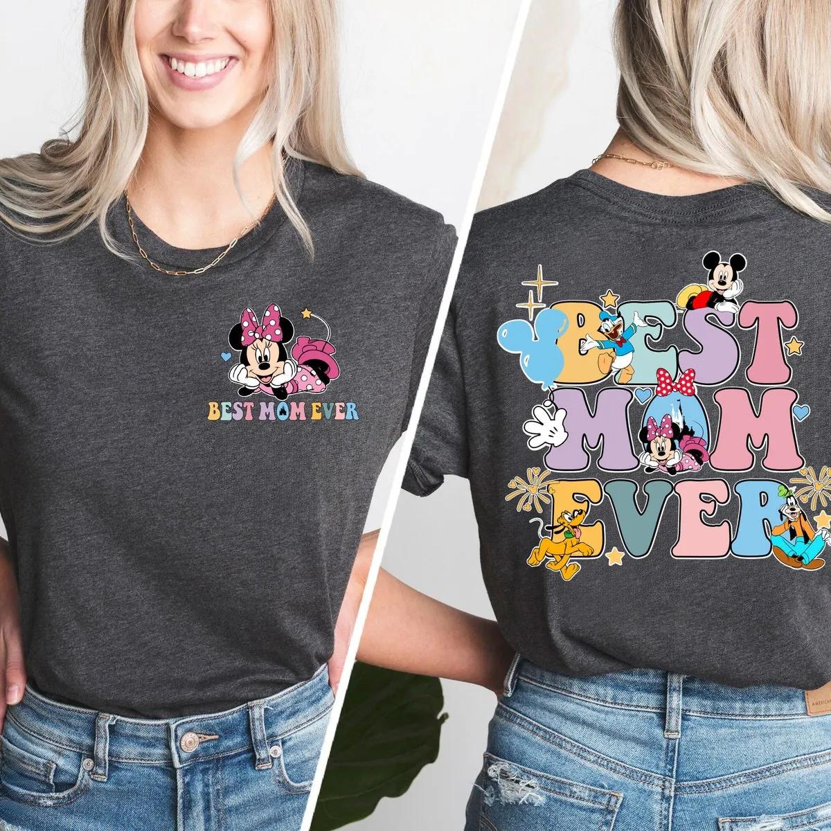 Disney Best Mom Ever Shirt Minnie Mouse Mom Tee 3 3