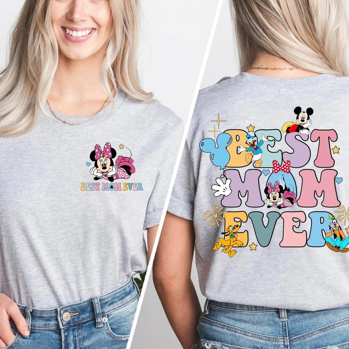 Disney Best Mom Ever Shirt Minnie Mouse Mom Tee 4 3