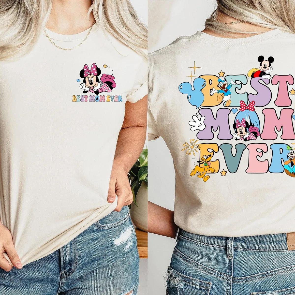 Disney Best Mom Ever Shirt Minnie Mouse Mom Tee 5 3