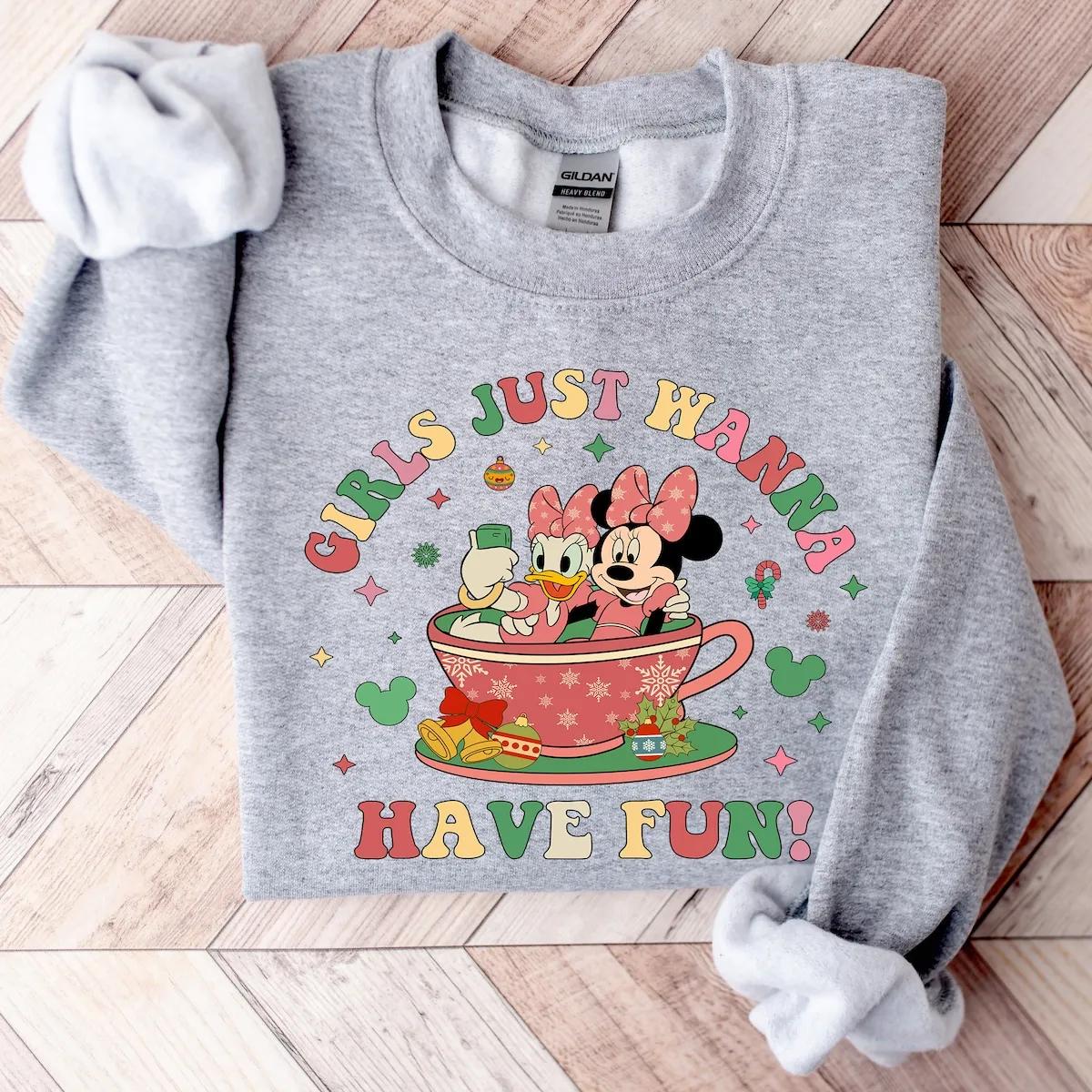 Disney Besties Shirt Disney Minnie Daisy Christmas 4 1