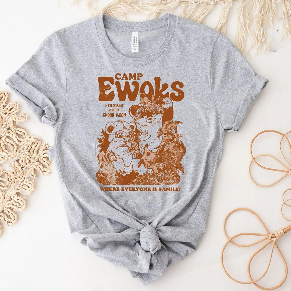 Disney Camp Ewok Where Everyone Is Family Star Wars Shirt 2