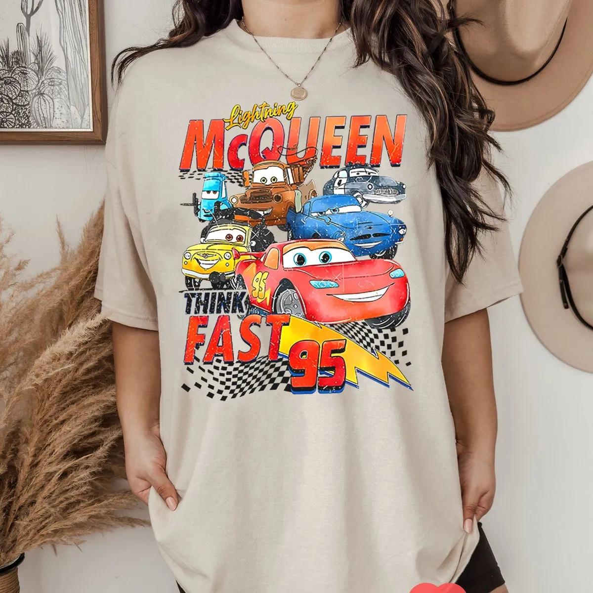 Disney Cars Light Mcqueen 95 Shirt 3