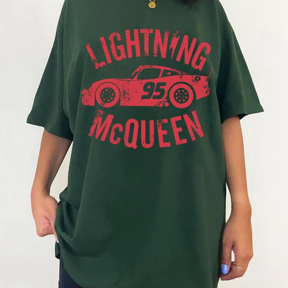 Disney Cars Lightning Mcqueen 95 Shirt 2