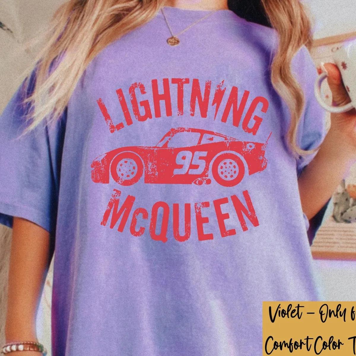 Disney Cars Lightning Mcqueen 95 Shirt 3