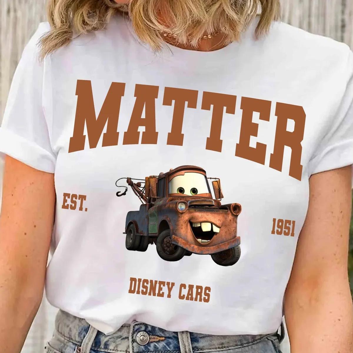 Disney Cars Lightning Mcqueen and Tow Mater Shirt 5