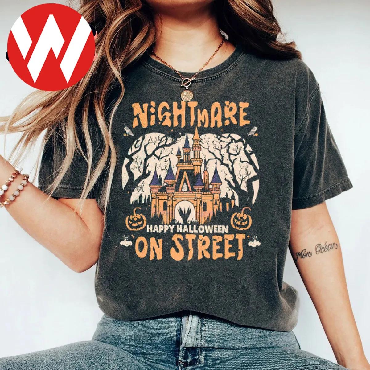 Disney Castle Nightmare On Street Shirt 1