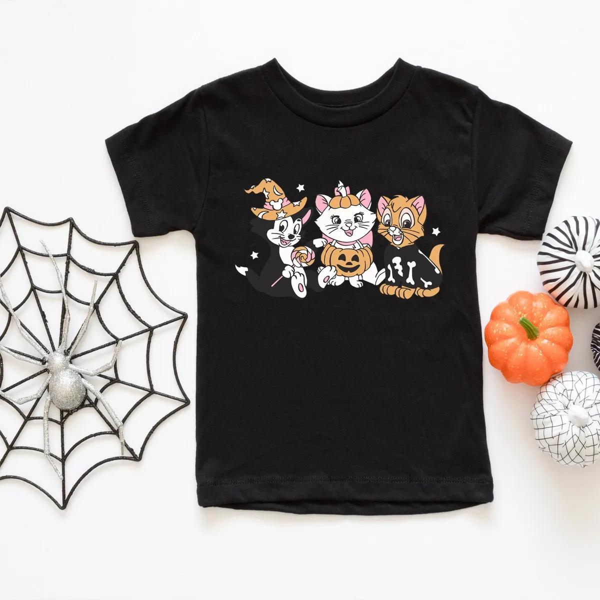 Disney Cat Marie Halloween Shirt 3