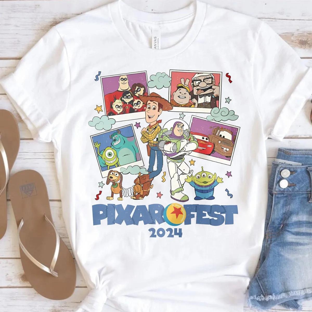 Disney Characters Group Shirt Pals Playtime Party Tee 2