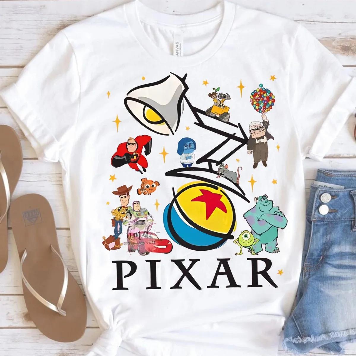 Disney Characters Group Shirt 2