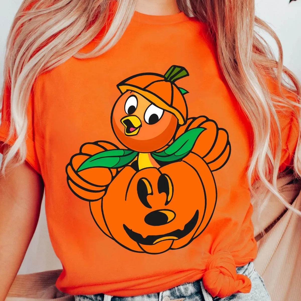 Disney Characters Pumpkin Jack O Lantern Shirt 4