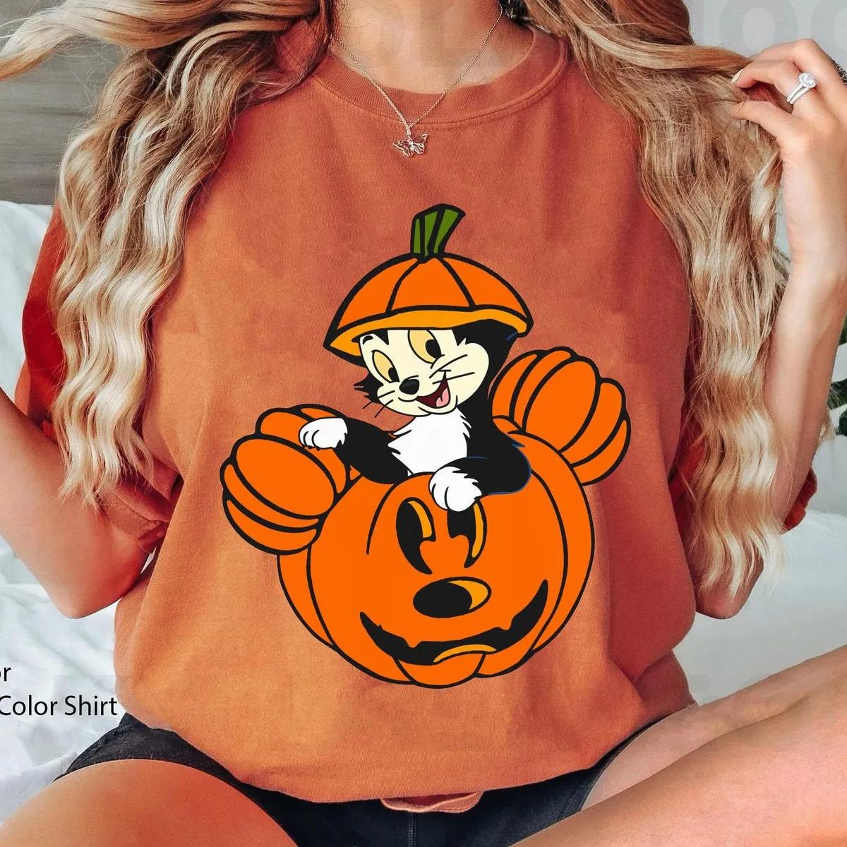 Disney Characters Pumpkin Jack O Lantern Shirt 6