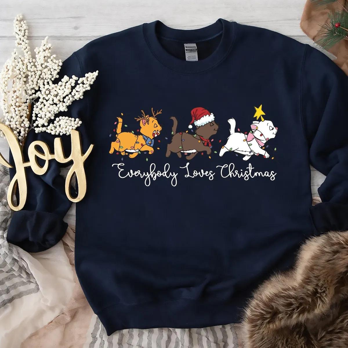 Disney Christmas Cats Shirt 2 1