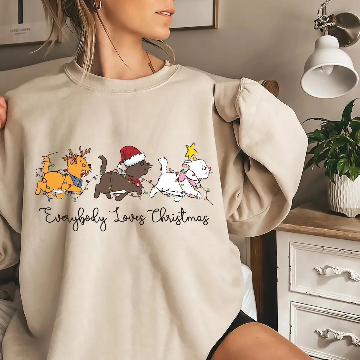 Disney Christmas Cats Shirt 3 1