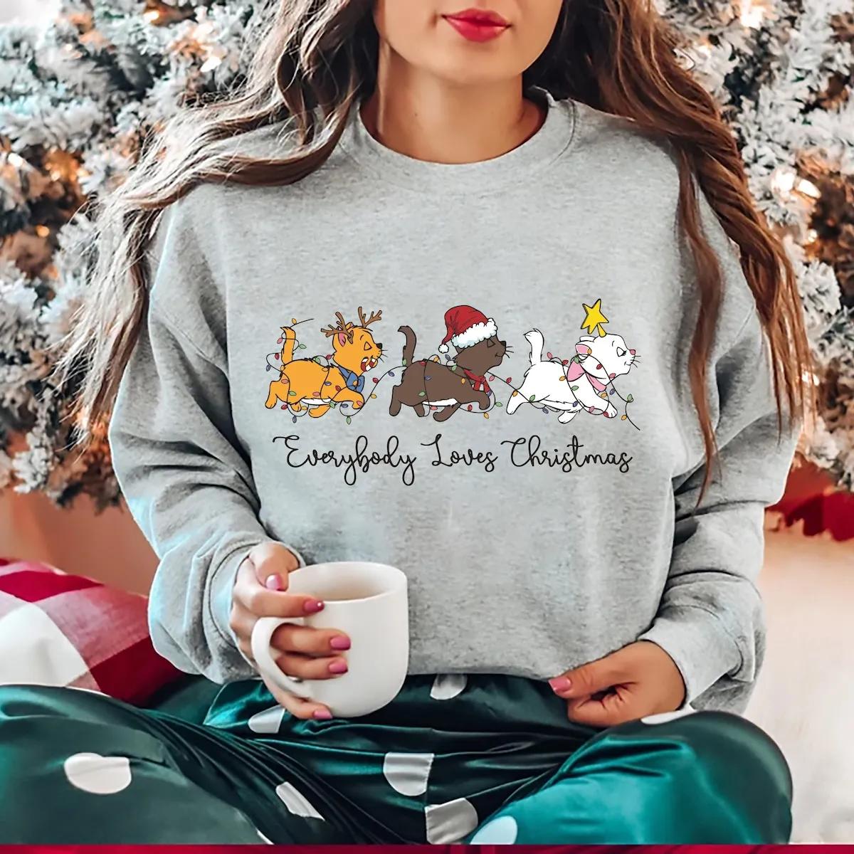 Disney Christmas Cats Shirt 4 1