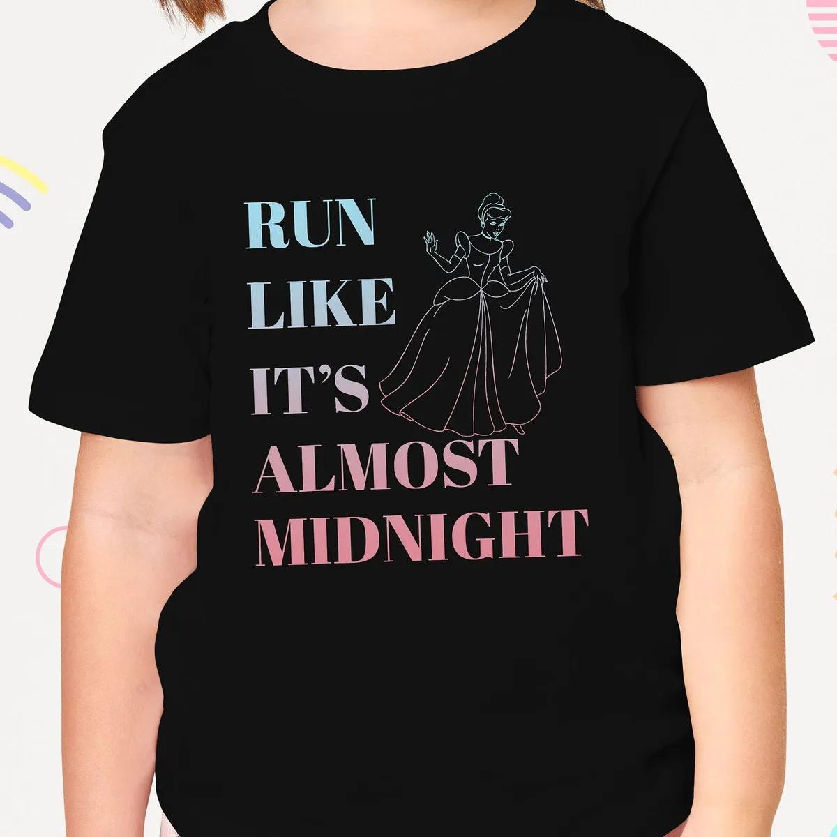 Disney Cinderella Run Like Midnight Ombre Shirt 4 1