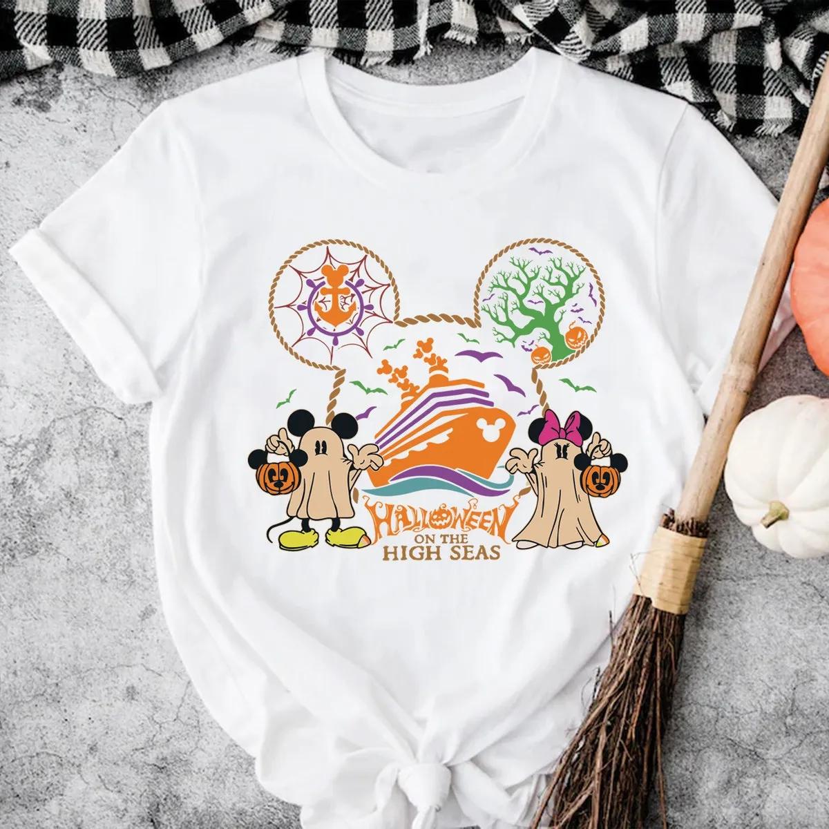 Disney Cruise Mickey Minnie Halloween Shirt 4