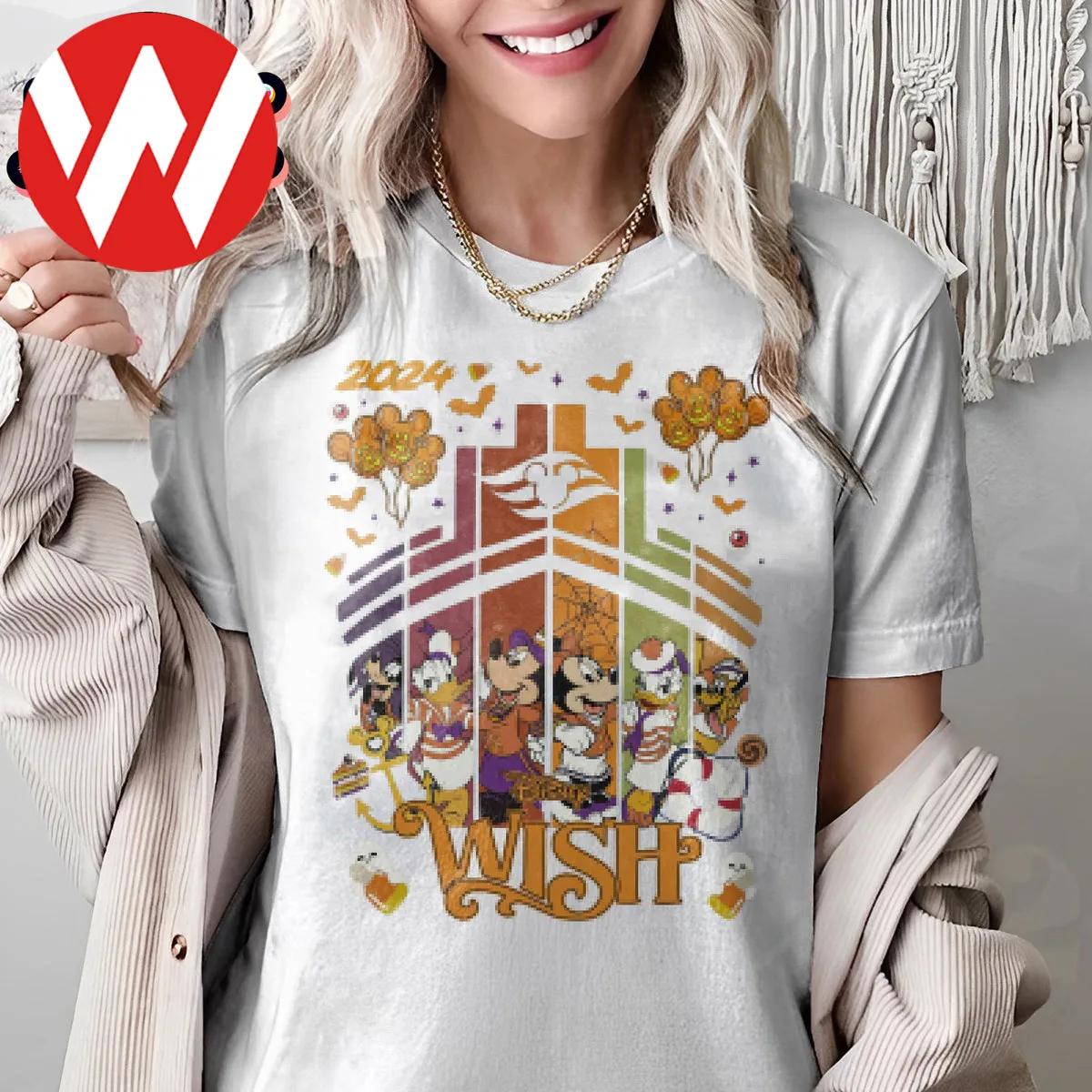 Disney Cruise Wish Mickey and Friends Shirt 4