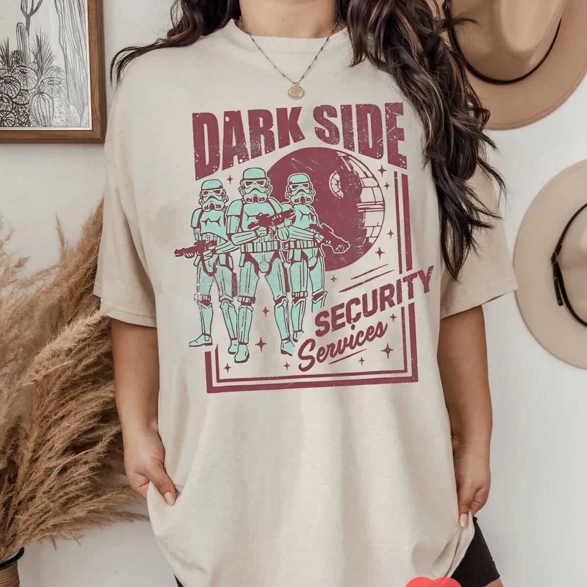 Disney Dark Side Security Services Star Wars Shirt 2