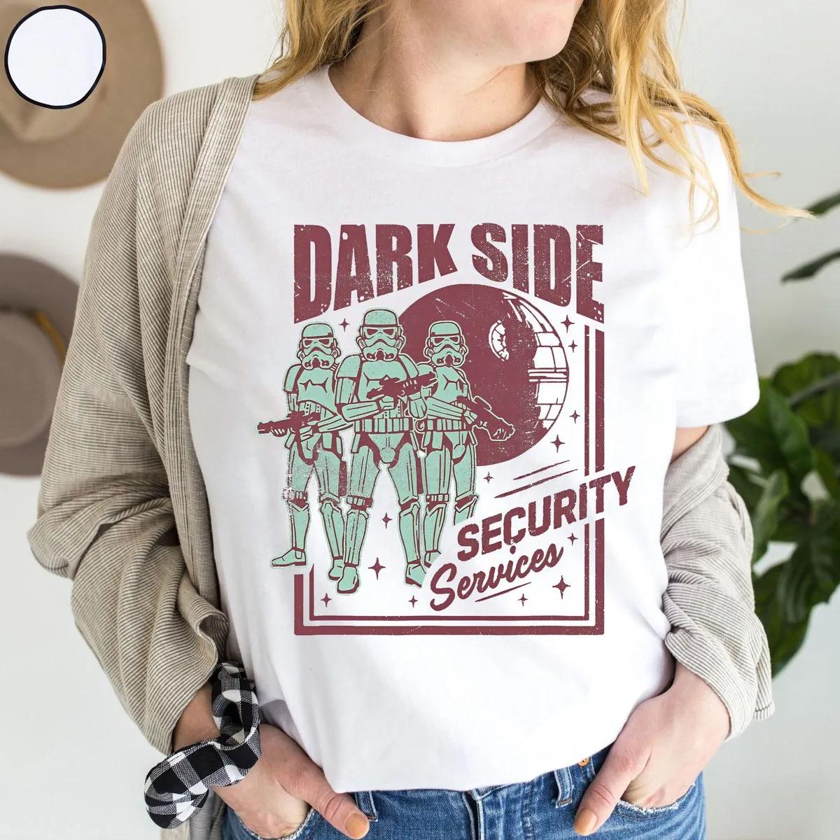 Disney Dark Side Security Services Star Wars Shirt 3