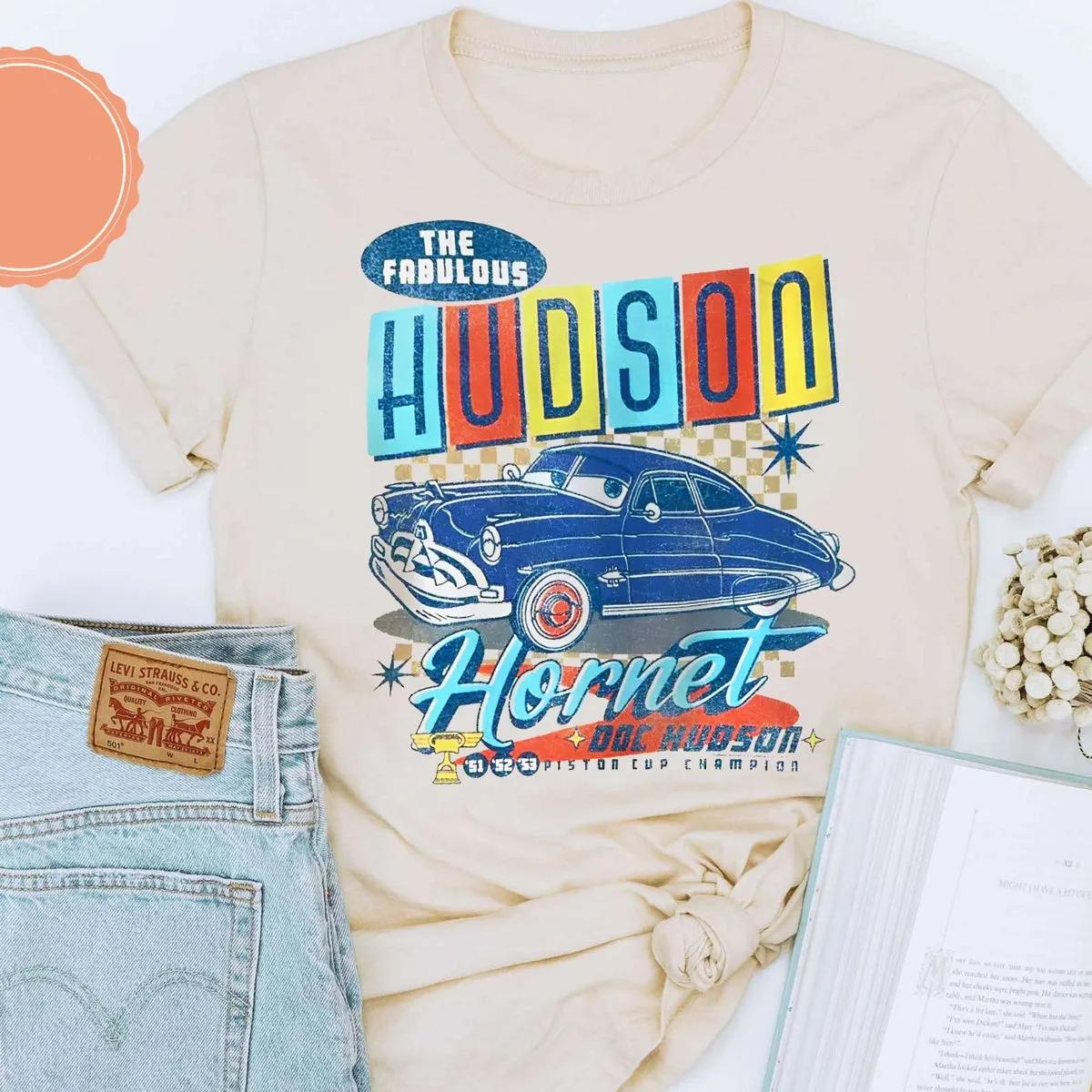 Disney Doc Hudson The Fabulous Shirt Hudson Hornet Tee 2