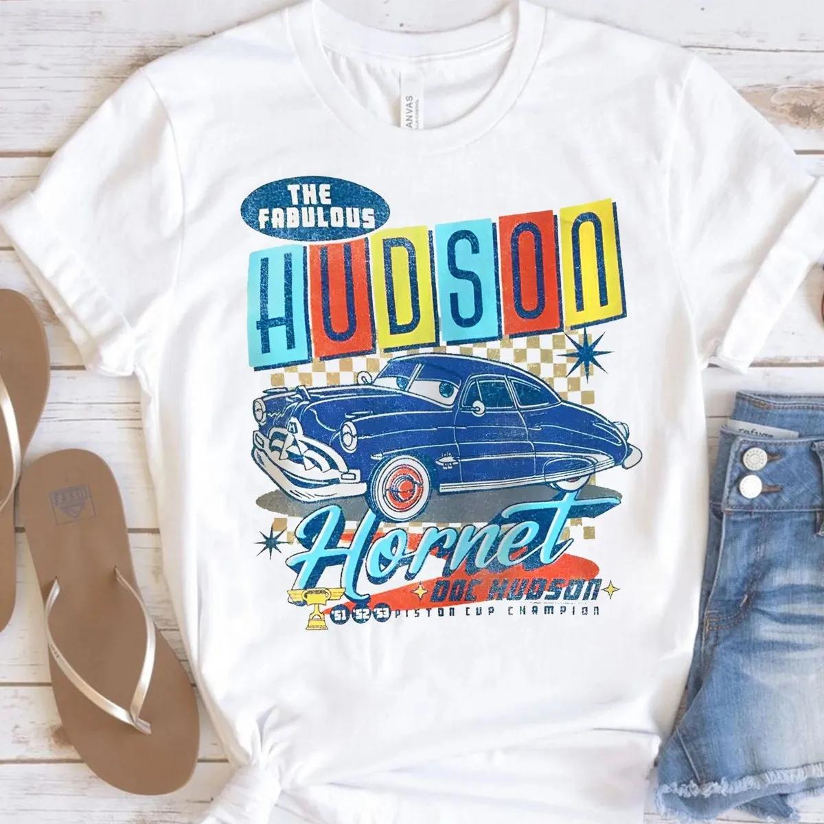 Disney Doc Hudson The Fabulous Shirt Hudson Hornet Tee 3