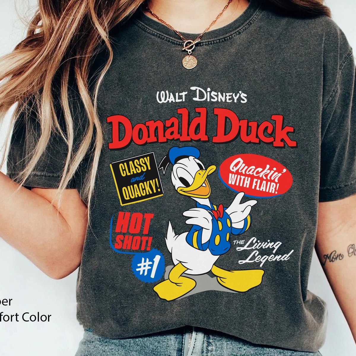 Disney Donald Duck Quacky Shirt 2