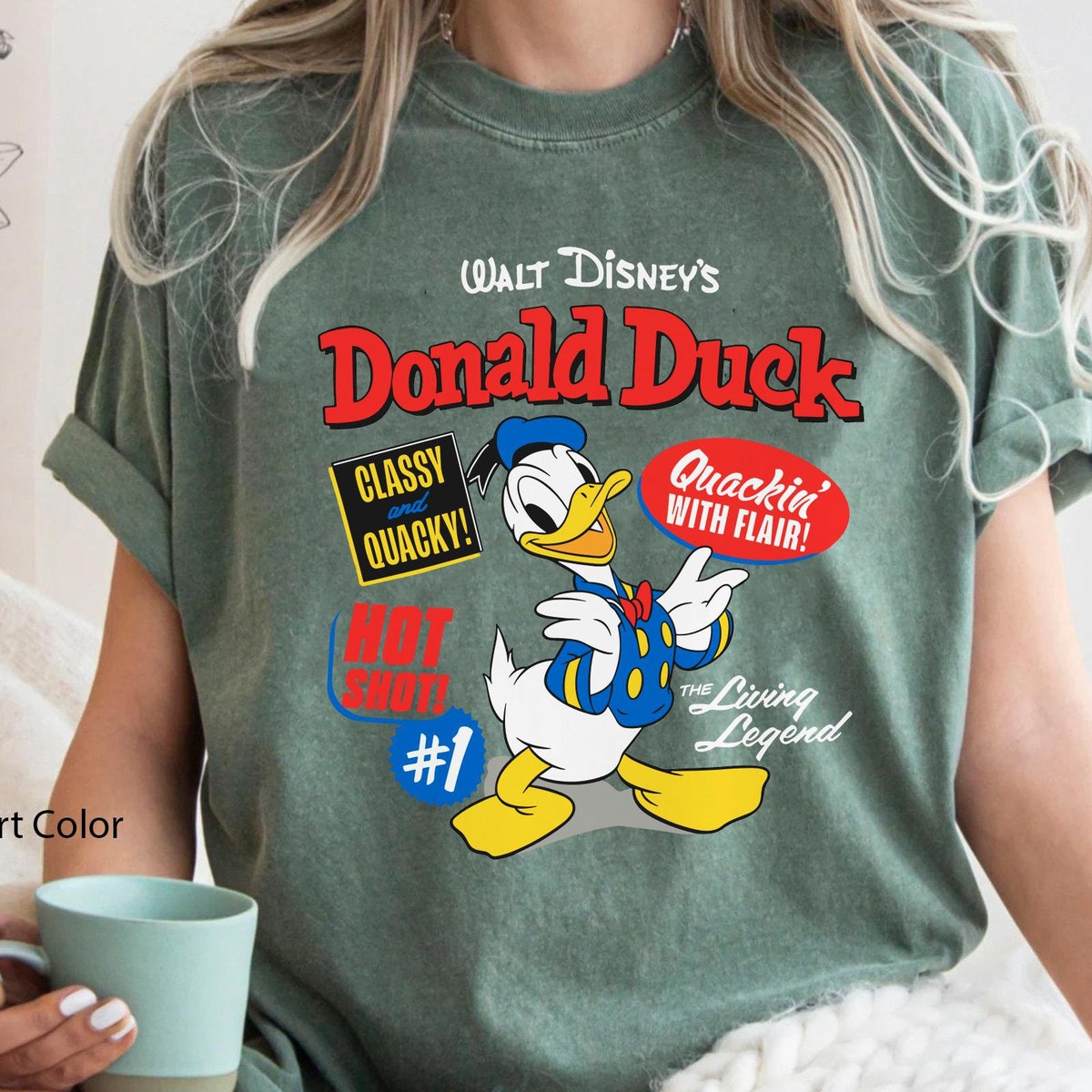 Disney Donald Duck Quacky Shirt 6