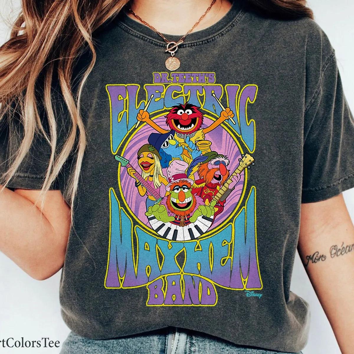 Disney Dr Teeth and The Electric Mayhem Band Shirt 2 3