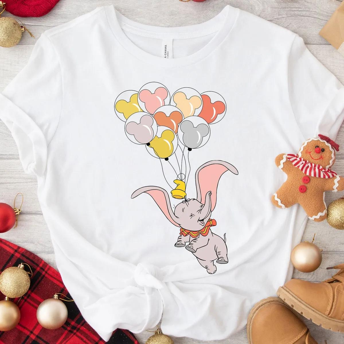 Disney Dumbo with Mickey Ear Balloons Shirt 2 3