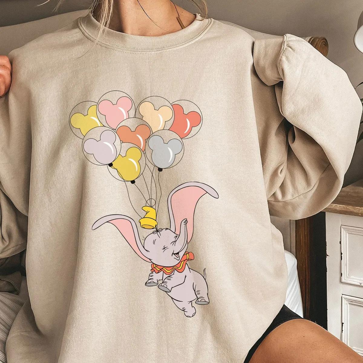 Disney Dumbo with Mickey Ear Balloons Shirt 4 3