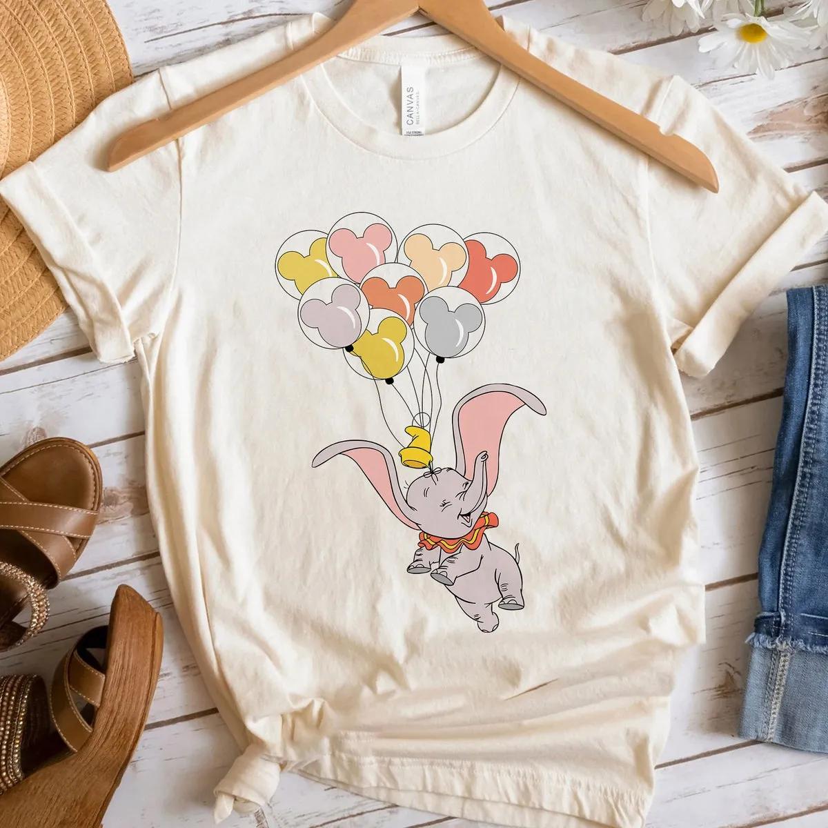 Disney Dumbo with Mickey Ear Balloons Shirt 5 3