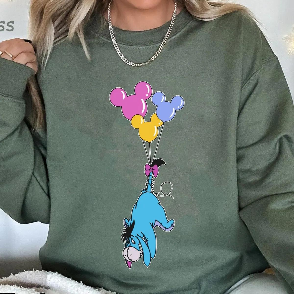 Disney Eeyore with Mickey Balloons Shirt 3 3