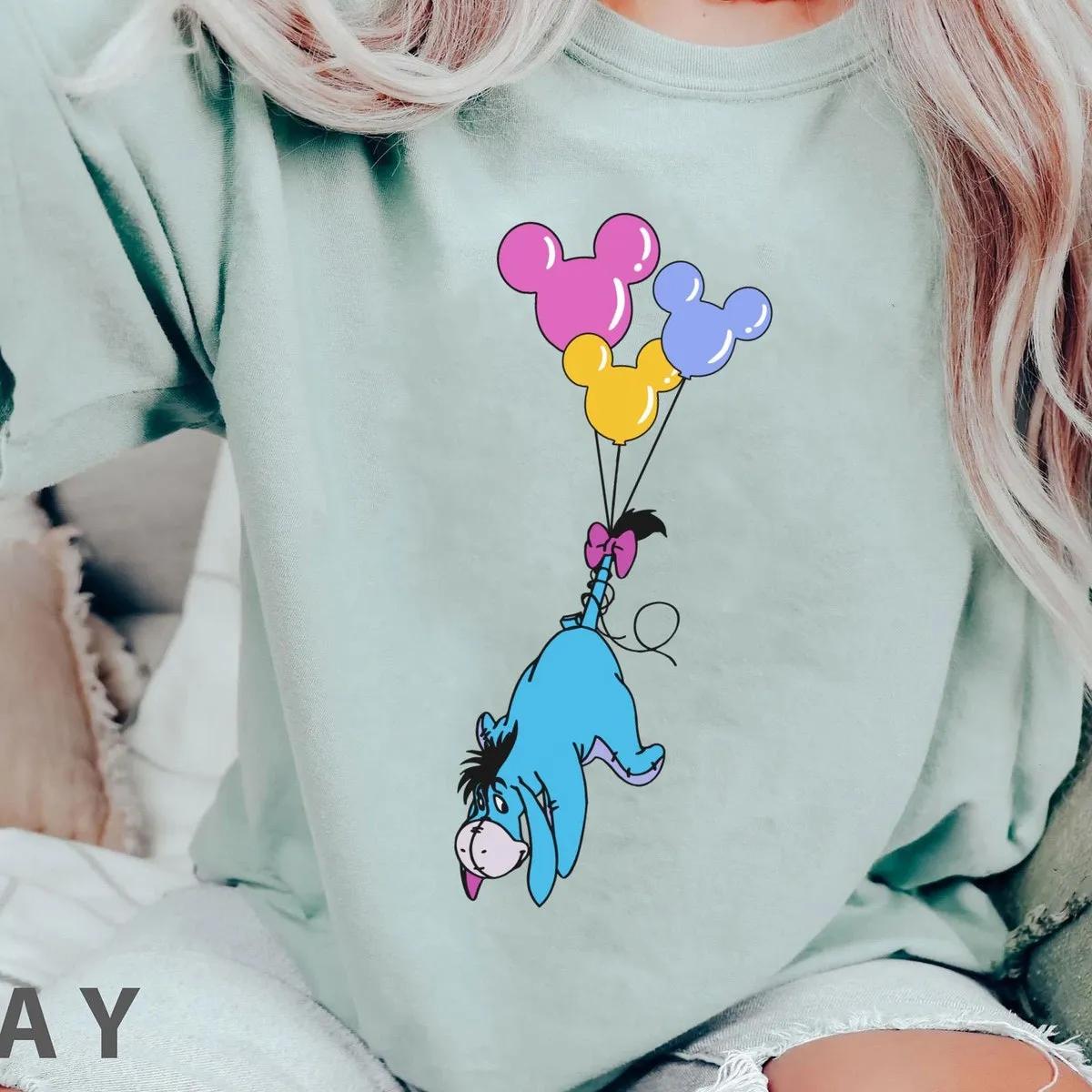 Disney Eeyore with Mickey Balloons Shirt 5 3