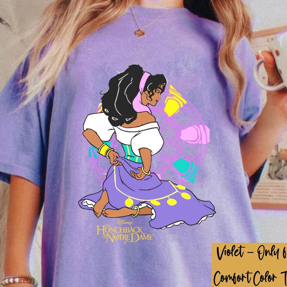 Disney Esmeralda Magazine Shirt The Hunchback Of Notre Dame Tee 4 3