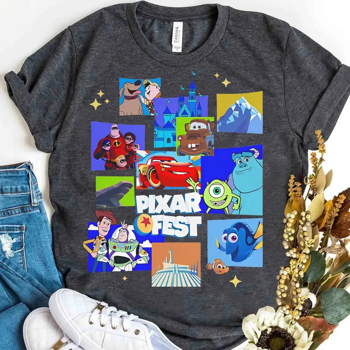 Disney Fest 2024 Shirt Disney Characters Group Tee 3