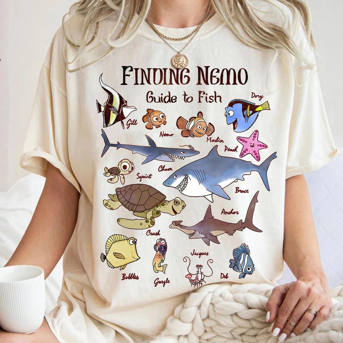 Disney Finding Nemo Characters Group Shirt 1