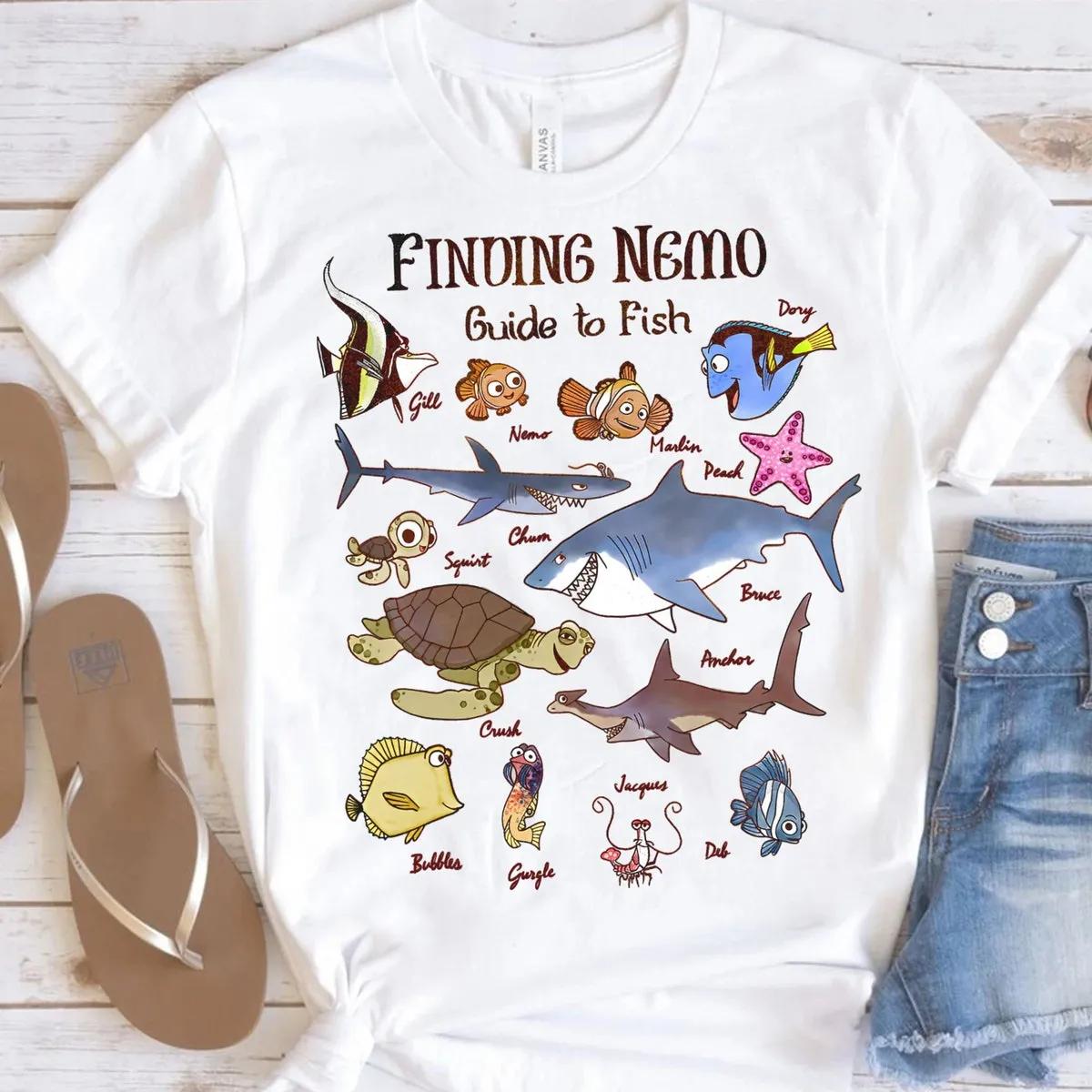 Disney Finding Nemo Characters Group Shirt 2