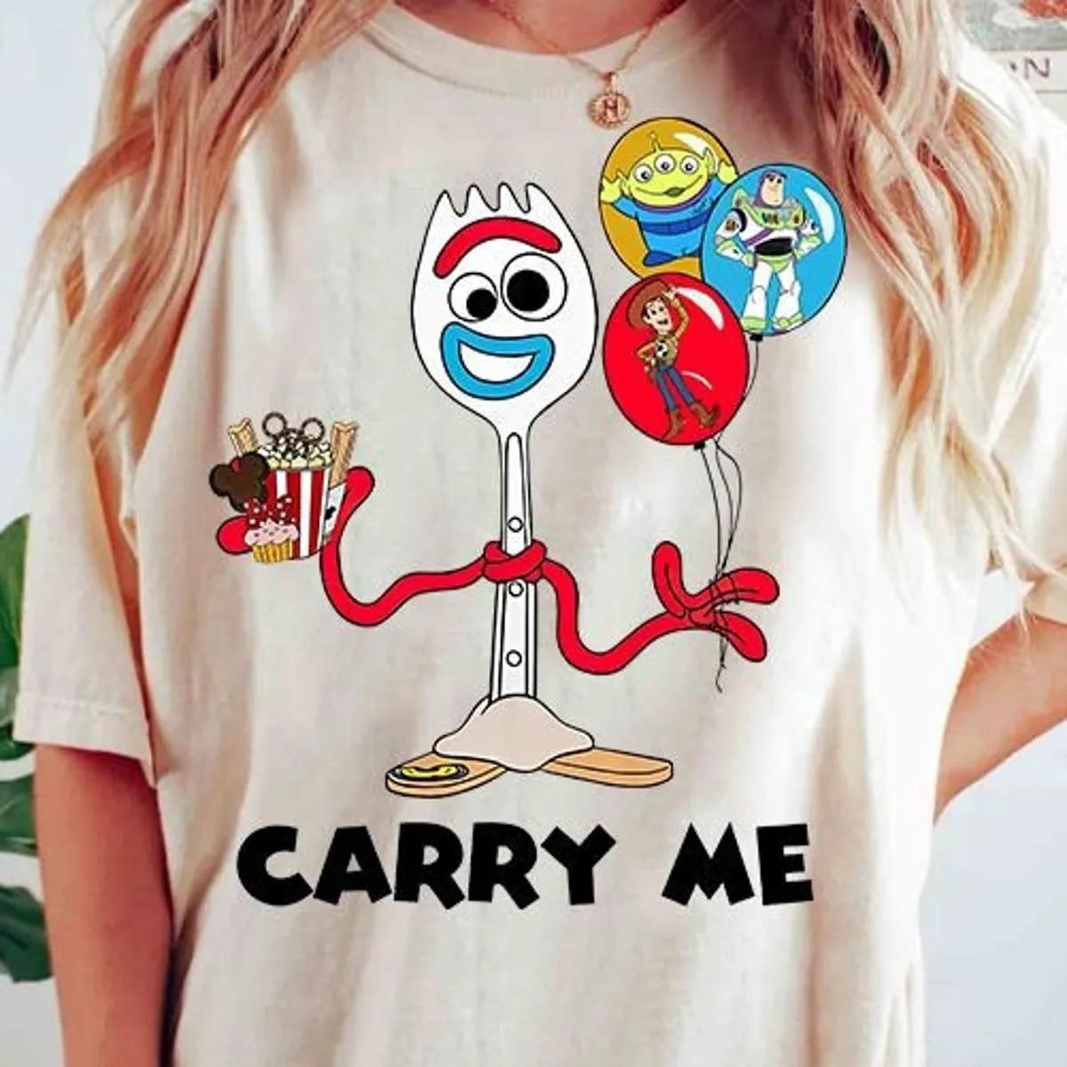 Disney Forky Carry Me Mickey Balloon Toy Story Shirt 1