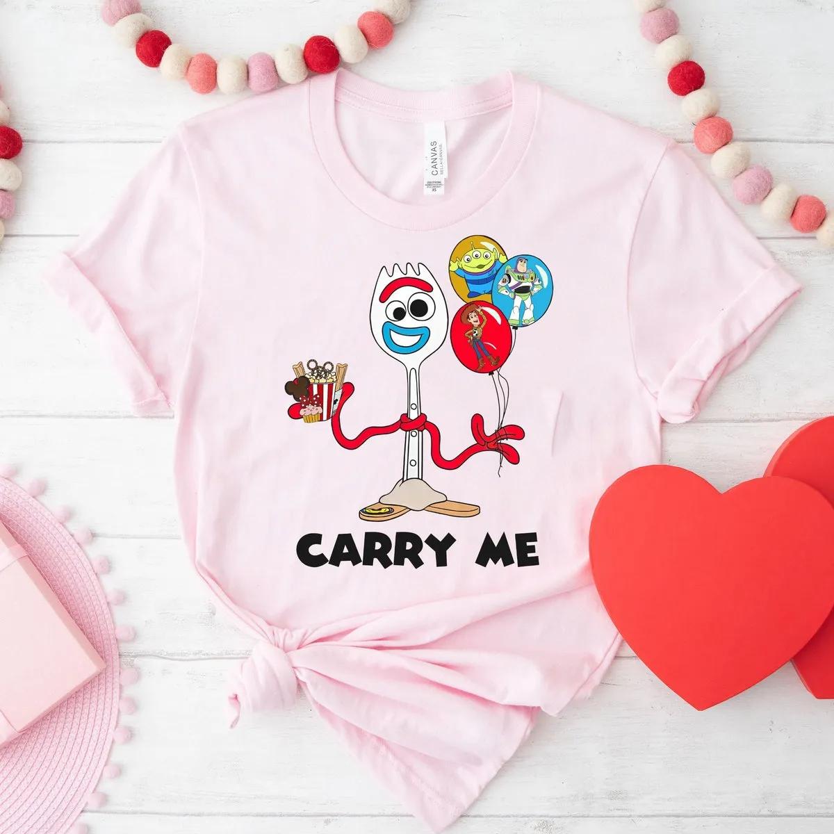 Disney Forky Carry Me Mickey Balloon Toy Story Shirt 3