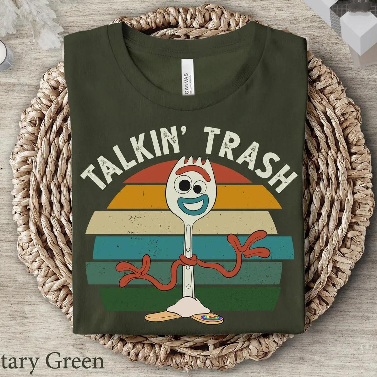 Disney Forky Talkin Trash Shirt 5 3