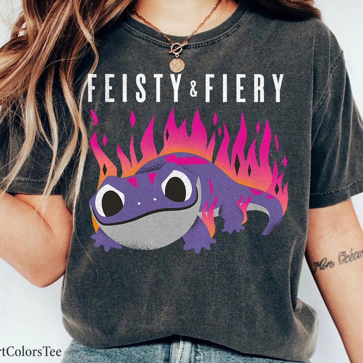 Disney Frozen 2 Bruni Salamander Feisty And Fiery Shirt 3 1