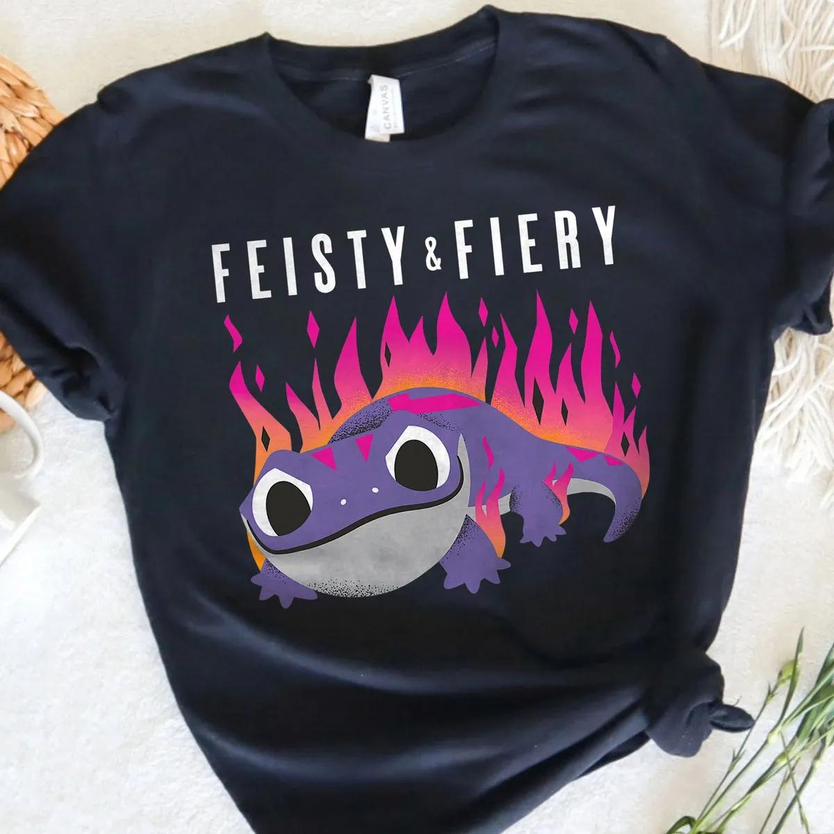 Disney Frozen 2 Bruni Salamander Feisty And Fiery Shirt 5 1